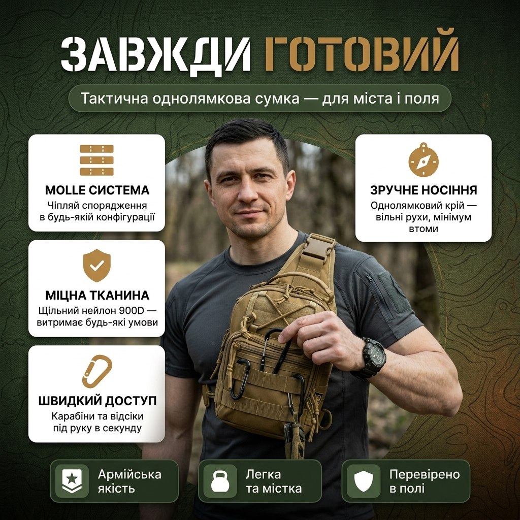 Тактична сумка A74